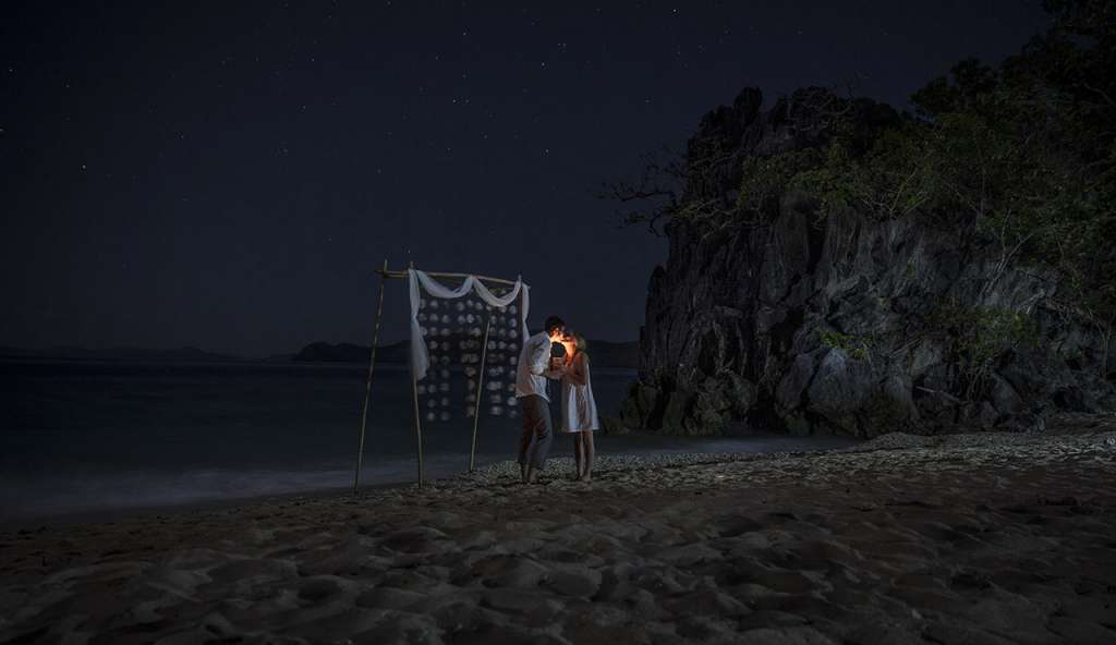 wedding on a private island