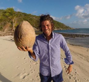 Alvaro Cerezo Docastaway Giant Largest Coconut