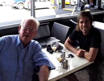 Captain Peter Warner & Alvaro Cerezo in Australia